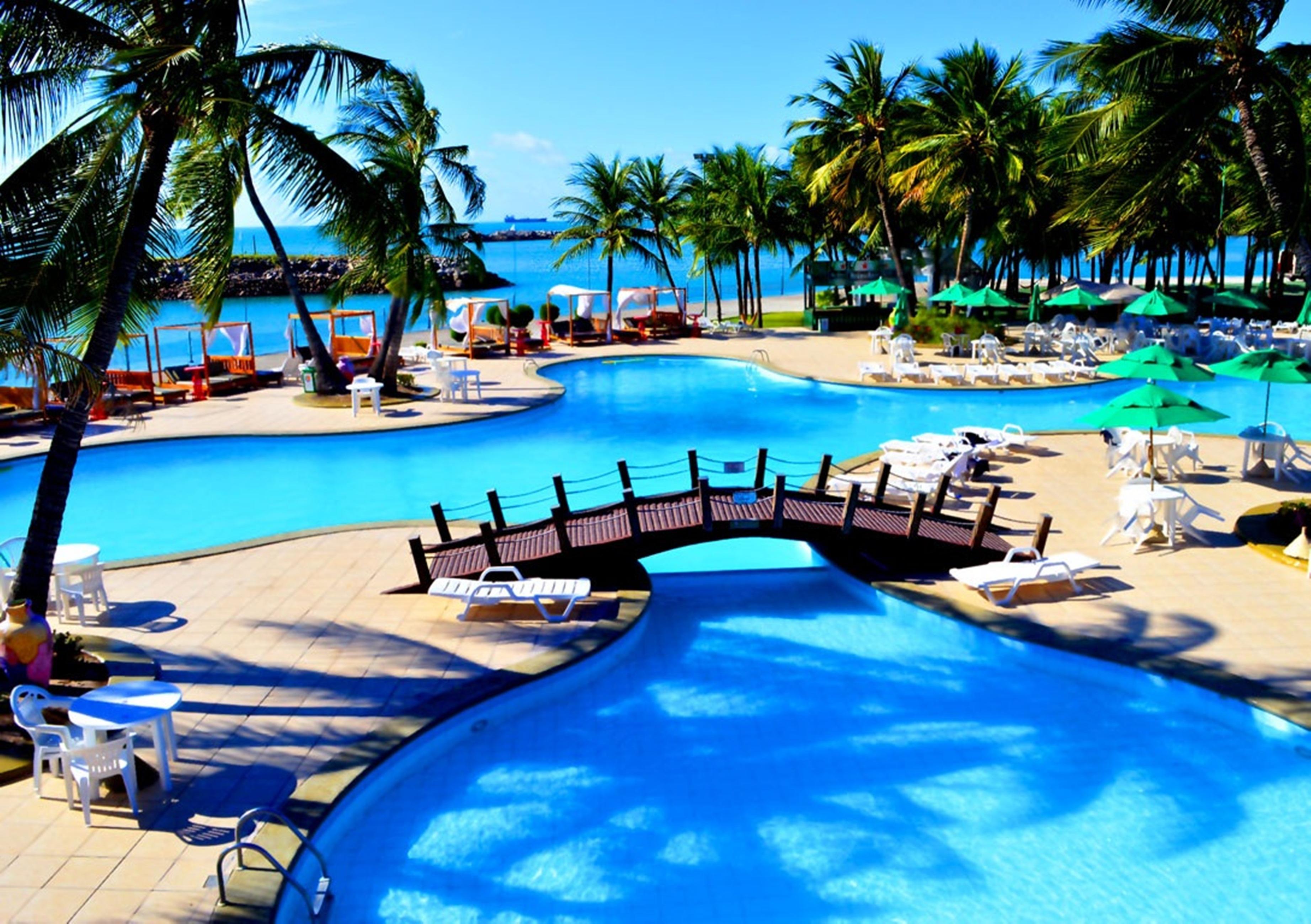 Marina Park Hotel 포르탈레자 외부 사진 The pool at the Royal Island Resort and Spa